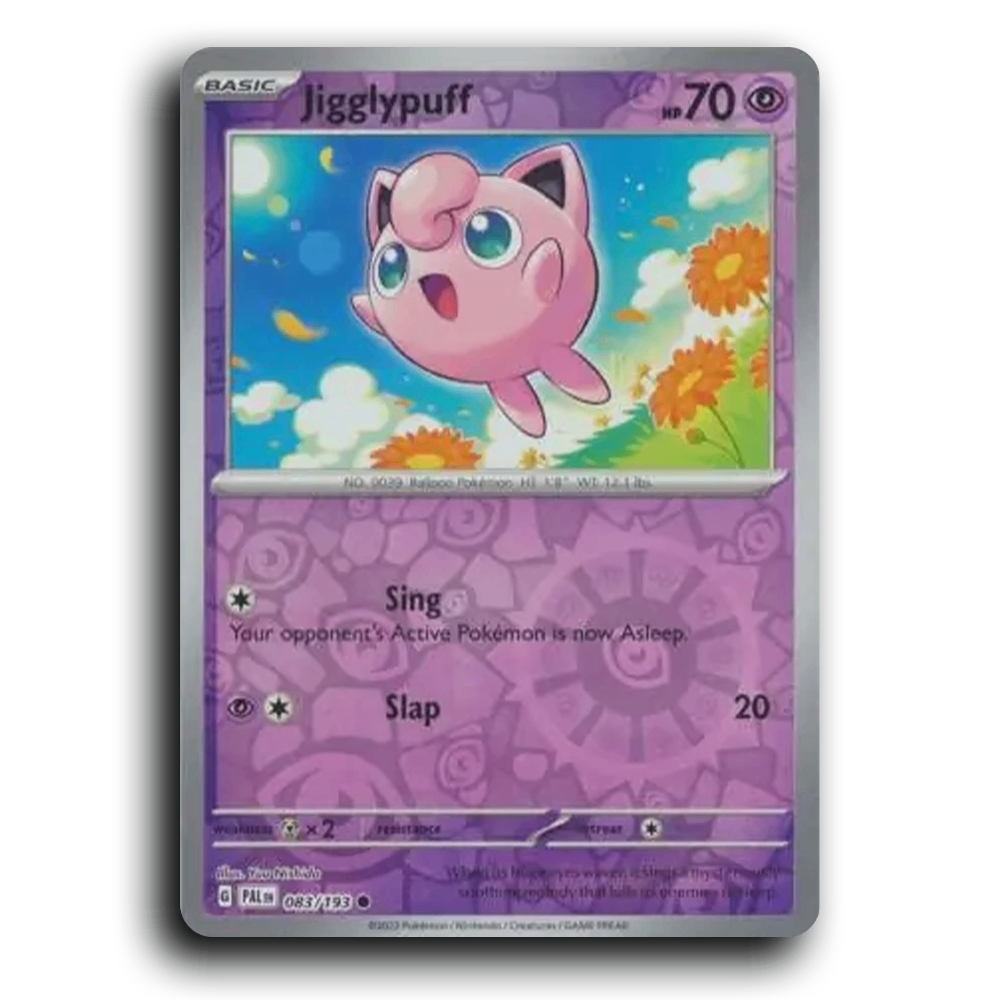 Jigglypuff (083/193) [Paldea Evolved] Common Pokemon Card TCG Near Mint NM Reverse Holo