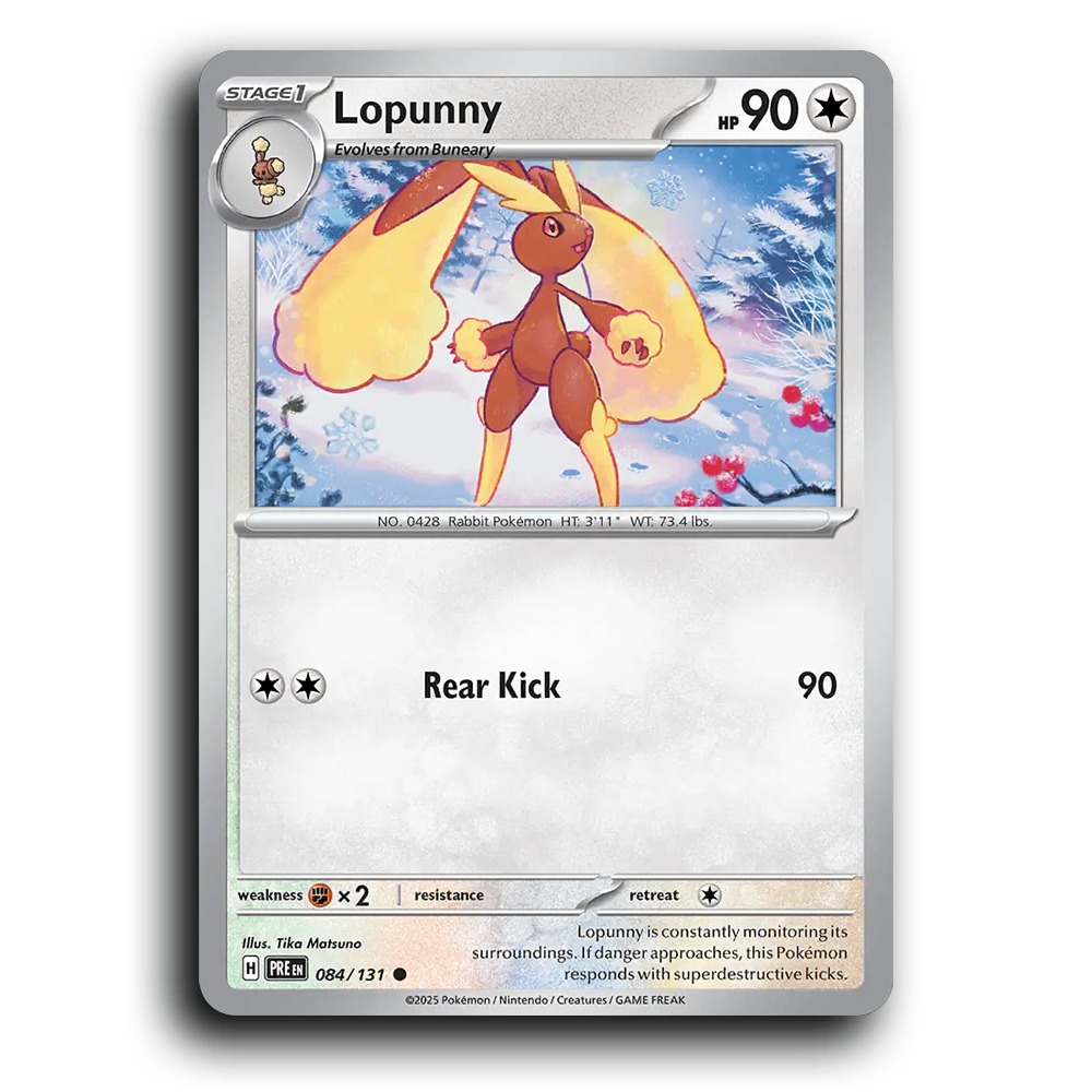 Lopunny - 084/131 [Prismatic Evolutions]