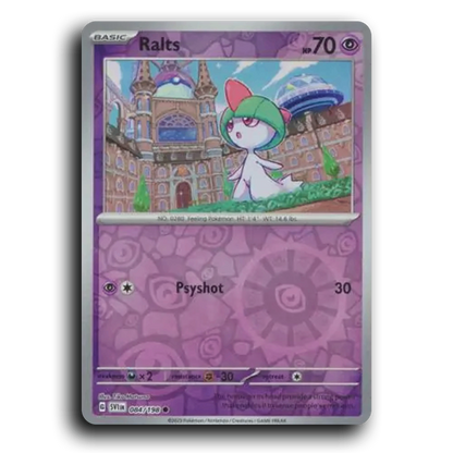 Ralts (084/198) [Scarlet & Violet] Common Tika Matsuno Pokemon Card TCG Near Mint NM Reverse Holo