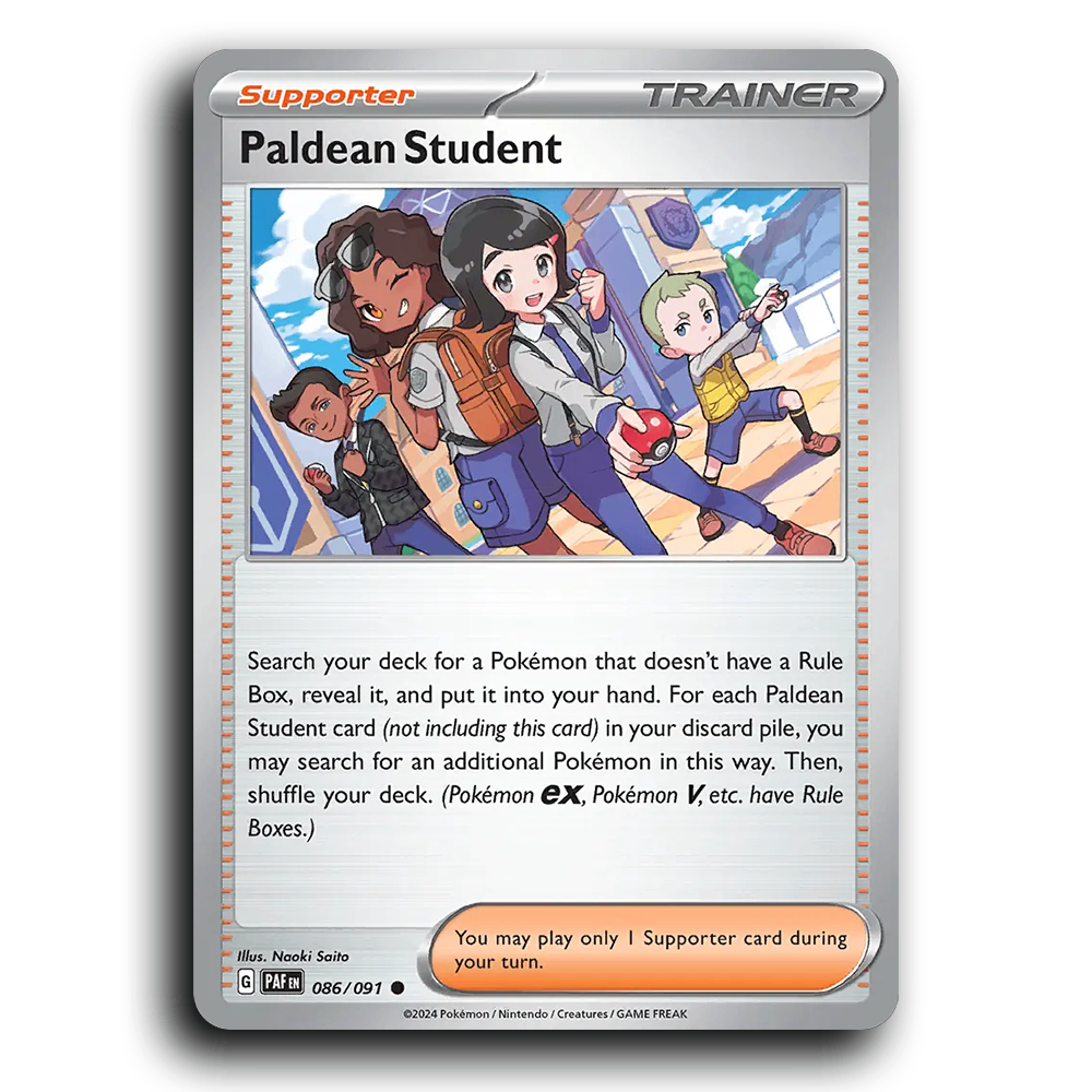 Paldean Student (086/091) [Paldean Fates]