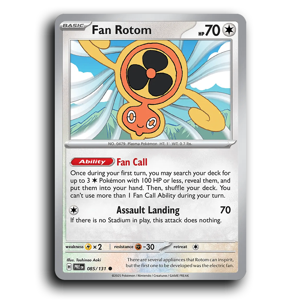 Fan Rotom - 085/131 [Prismatic Evolutions]