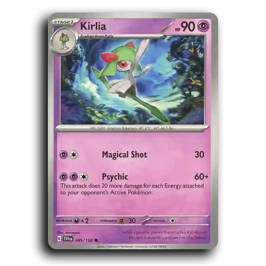 Kirlia (085/198) [Scarlet & Violet] Common kawayoo Pokemon Card TCG Near Mint NM