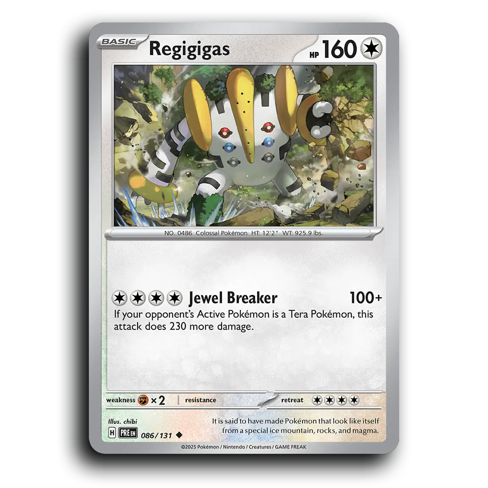 Regigigas - 086/131 [Prismatic Evolutions]