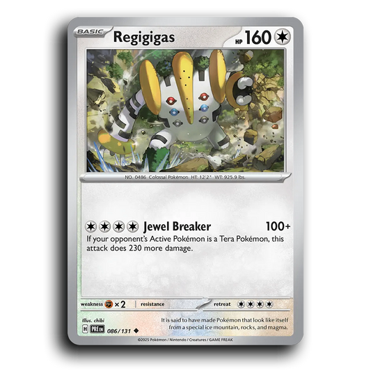 Regigigas - 086/131 [Prismatic Evolutions]