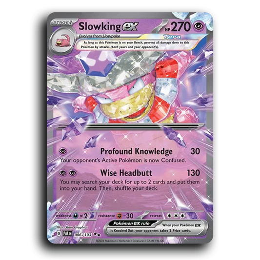 Slowking ex (086/193) [Paldea Evolved] Double Rare Pokemon Card TCG Near Mint NM