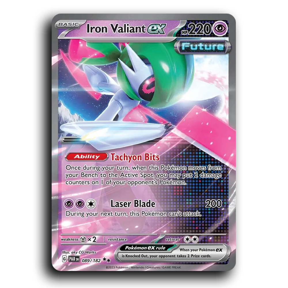 Iron Valiant ex (089/182) [Paradox Rift]