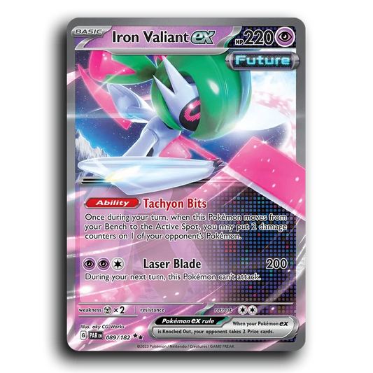 Iron Valiant ex (089/182) [Paradox Rift]