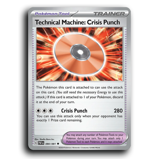Technical Machine: Crisis Punch (090/091) [Paldean Fates]