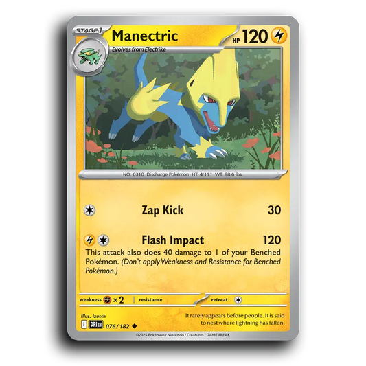 Manectric - 076/182 [SV10 - Destined Rivals]