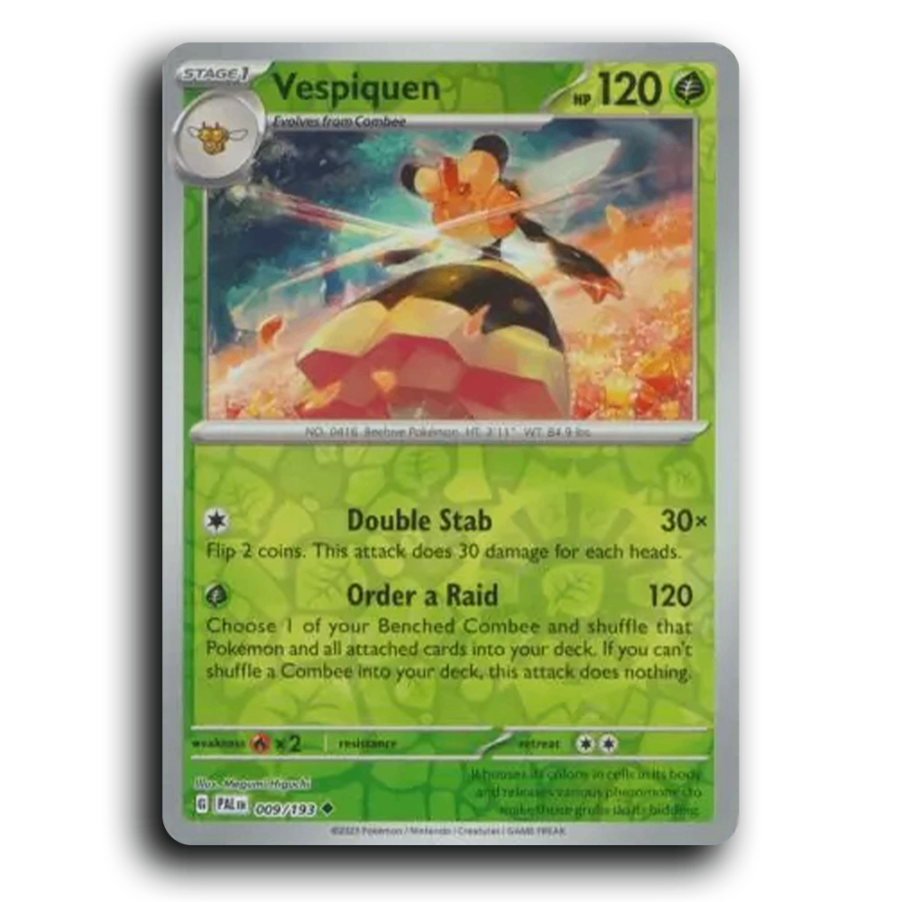 Vespiquen (009/193) [Paldea Evolved] Uncommon Pokemon Card TCG Near Mint NM Reverse Holo