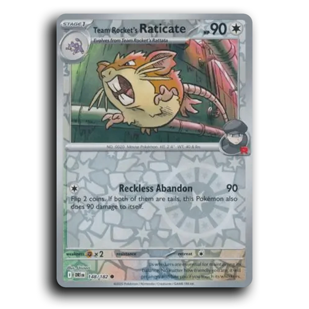 Team Rocket's Raticate (148/182) [Destined Rivals]