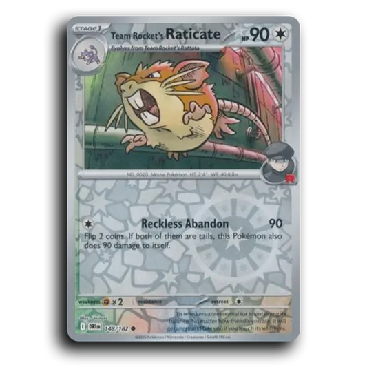 Team Rocket's Raticate (148/182) [Destined Rivals]