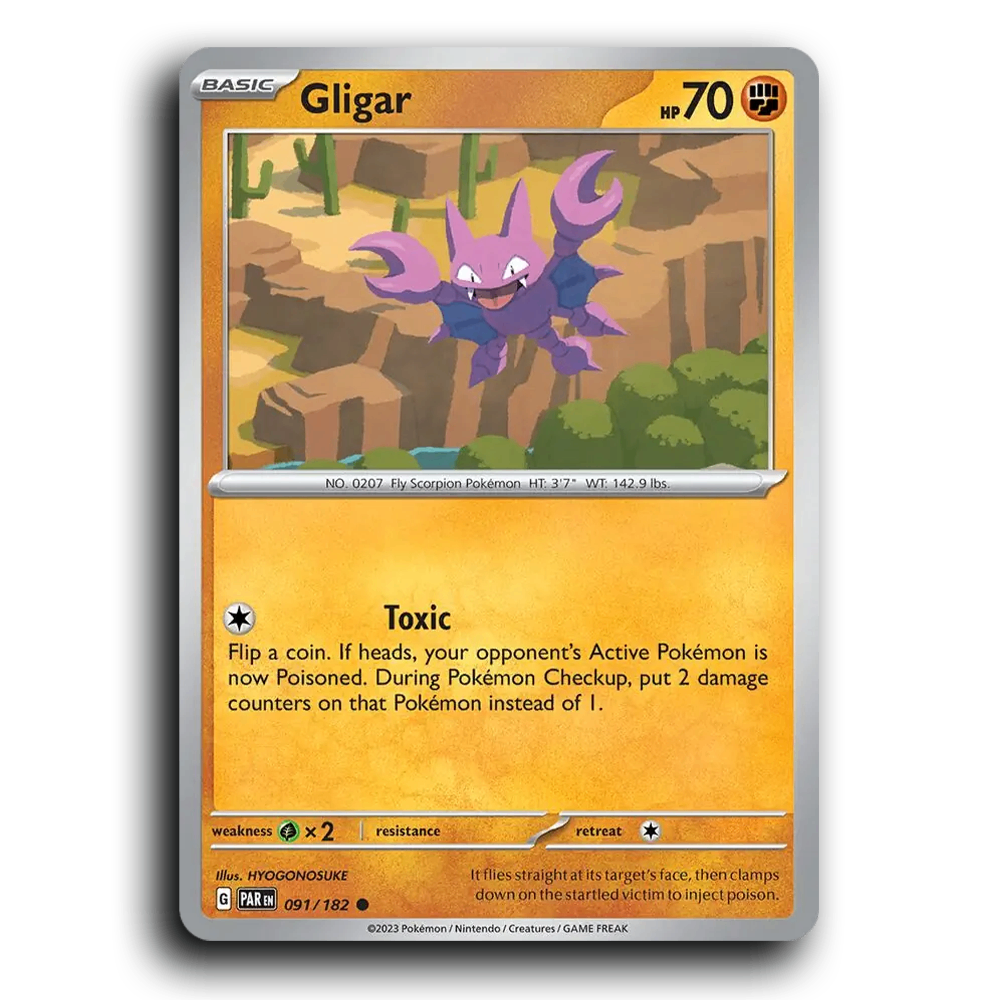 Gligar (091/182) [Paradox Rift]