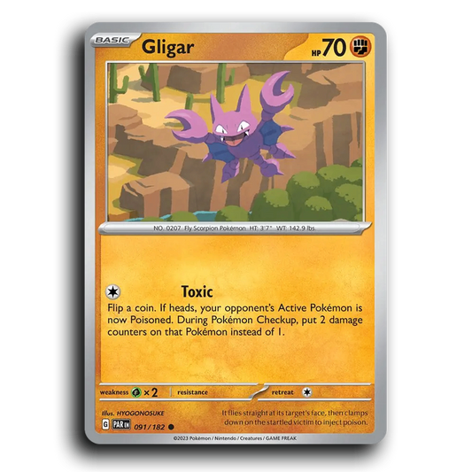 Gligar (091/182) [Paradox Rift]