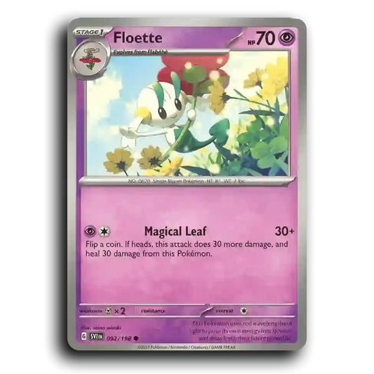 Floette (092/198) [Scarlet & Violet] Common saino misaki Pokemon Card TCG Near Mint NM