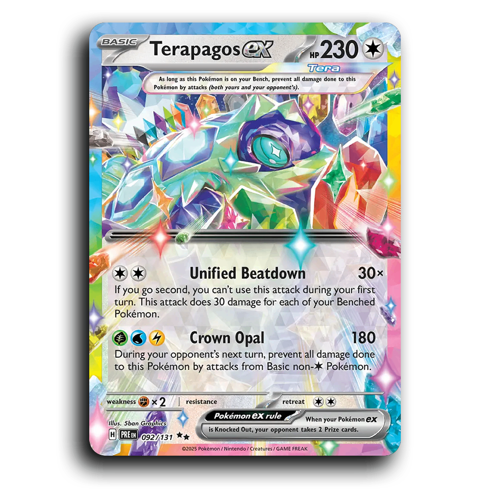 Terapagos ex - 092/131 [Prismatic Evolutions]