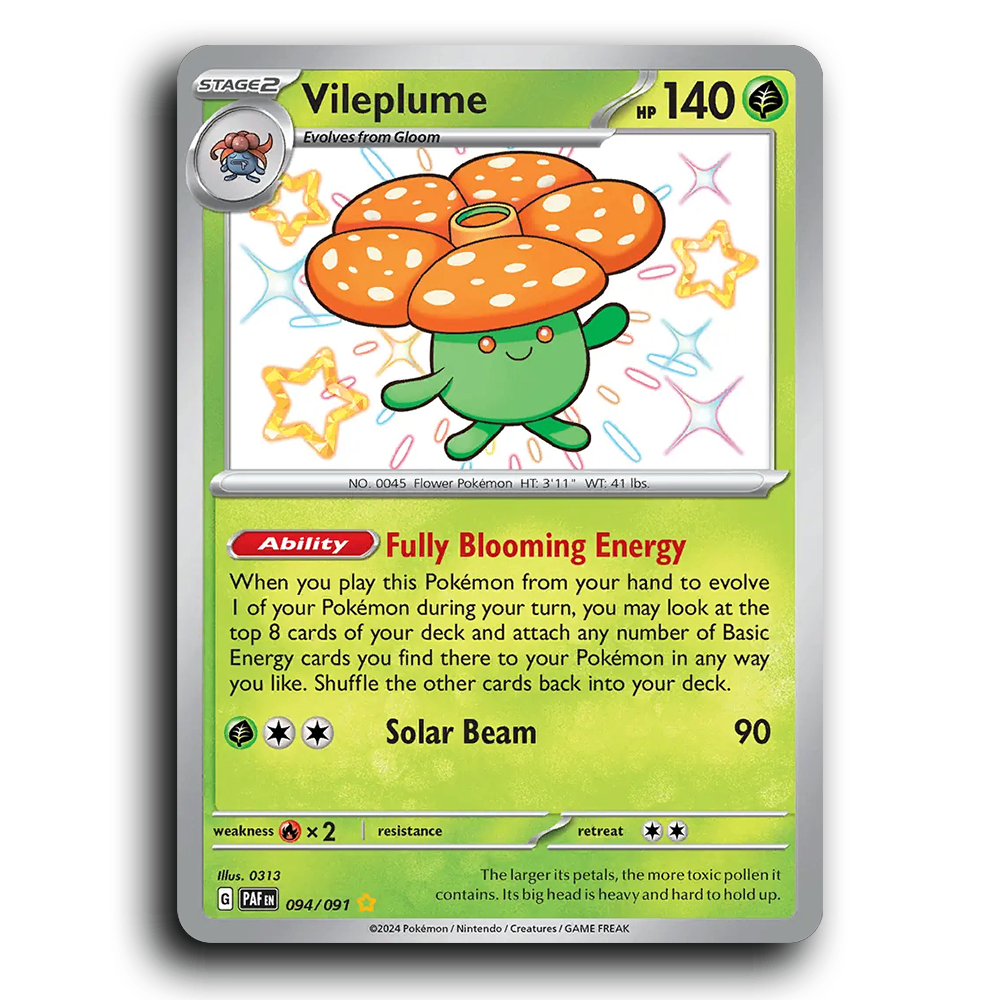 Vileplume (094/091) [Paldean Fates]