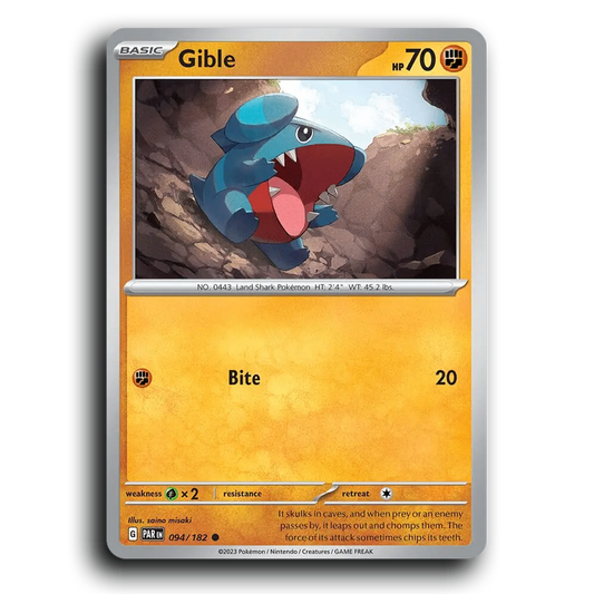 Gible (094/182) [Paradox Rift]