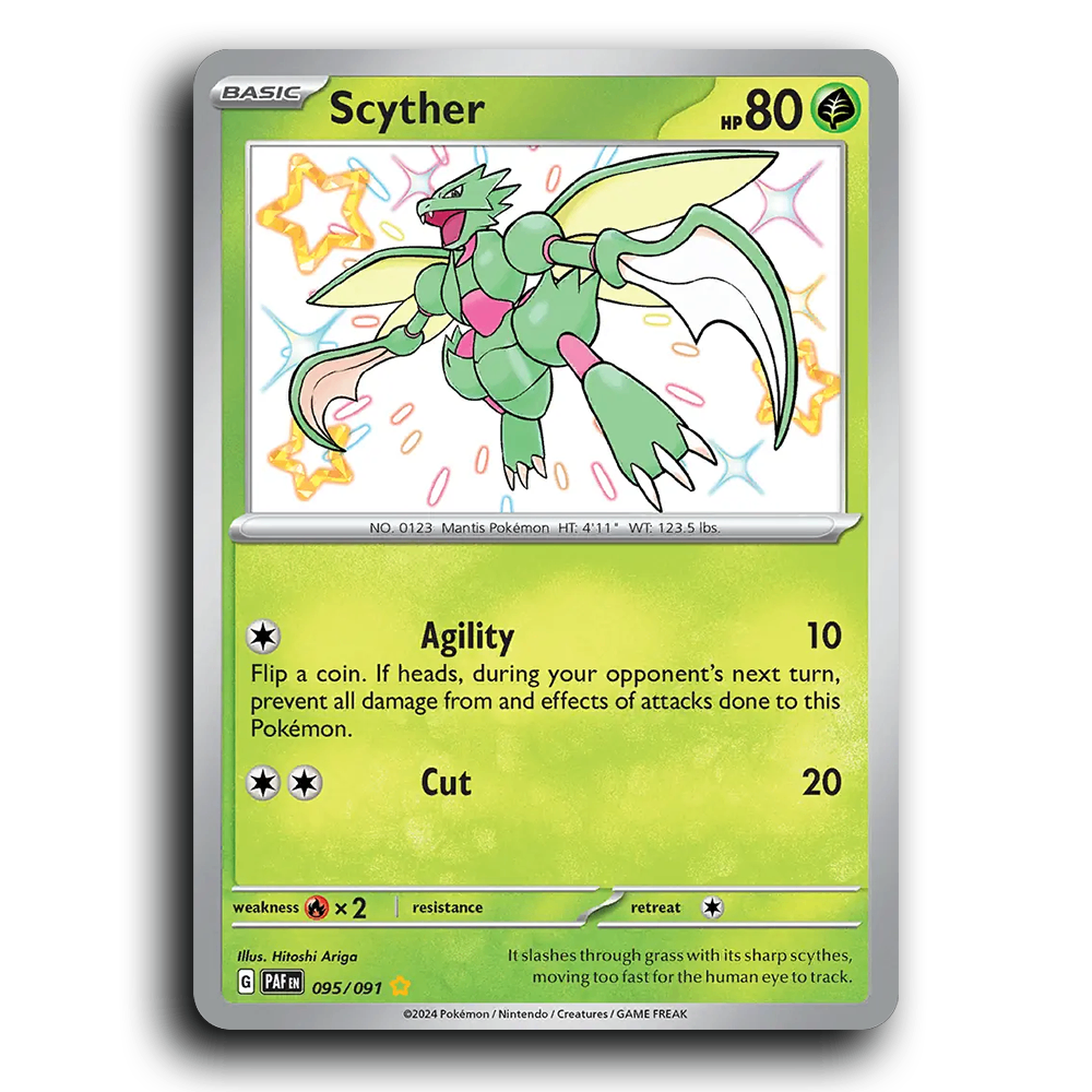 Scyther (095/091) [Paldean Fates]