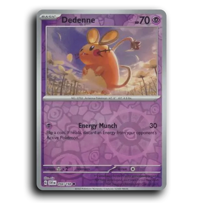 Dedenne (094/198) [Scarlet & Violet] Common zig Pokemon Card TCG Near Mint NM Reverse Holo