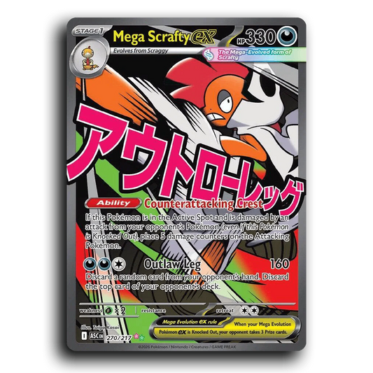 Mega Scrafty ex - 270/217 [Ascended Heroes]