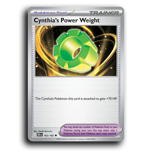 Cynthia's Power Weight - 162/182 [Destined Rivals]