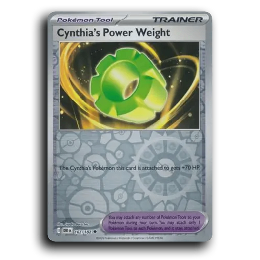 Cynthia's Power Weight (162/182) [Destined Rivals]