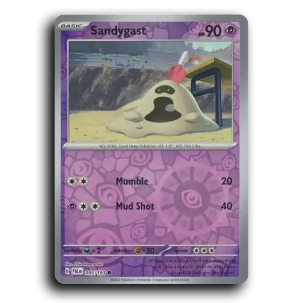 Sandygast (095/193) [Paldea Evolved] Common Pokemon Card TCG Near Mint NM Reverse Holo