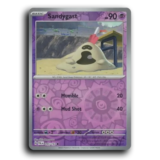 Sandygast (095/193) [Paldea Evolved] Common Pokemon Card TCG Near Mint NM Reverse Holo