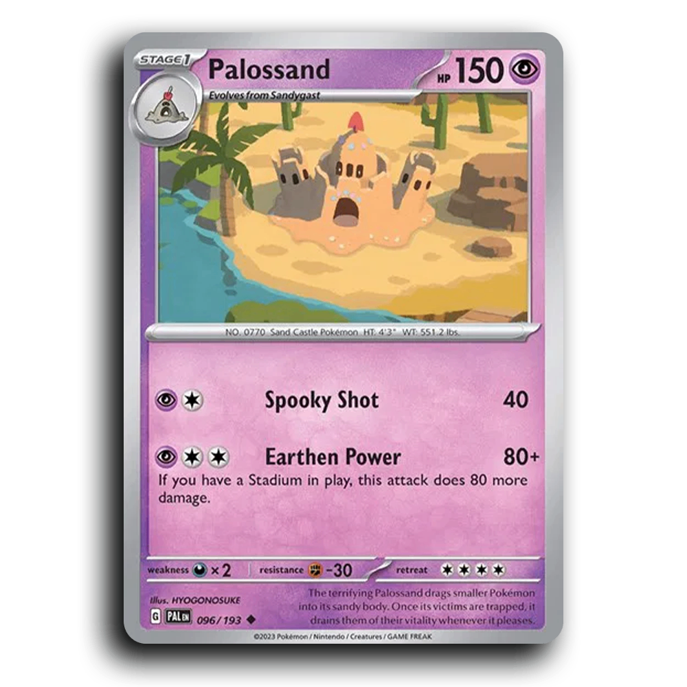 Palossand (096/193) [Paldea Evolved] Uncommon Pokemon Card TCG Near Mint NM