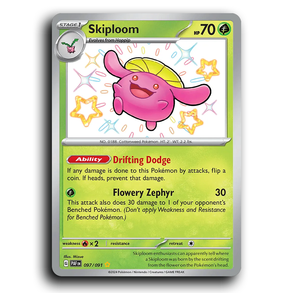 Skiploom (097/091) [Paldean Fates]
