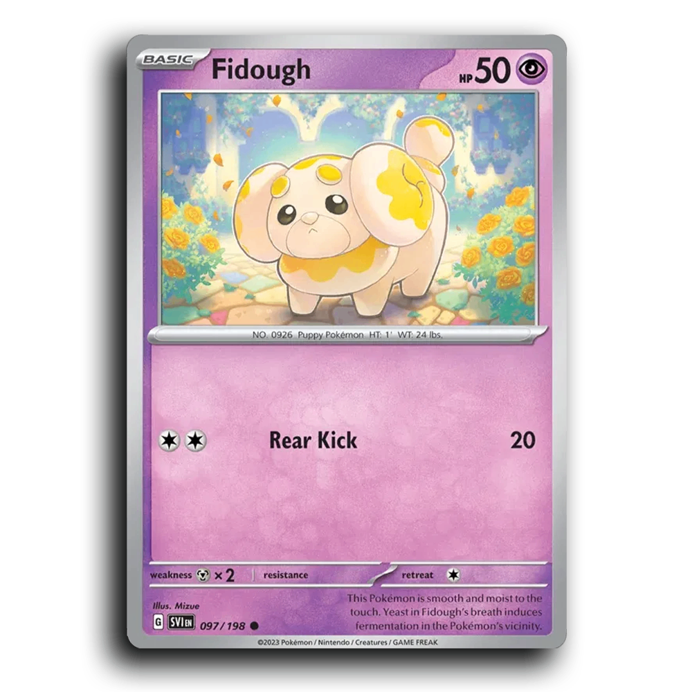 Fidough (097/198) [Scarlet & Violet] Common Mizue Pokemon Card TCG Near Mint NM