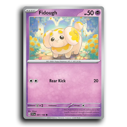 Fidough (097/198) [Scarlet & Violet] Common Mizue Pokemon Card TCG Near Mint NM