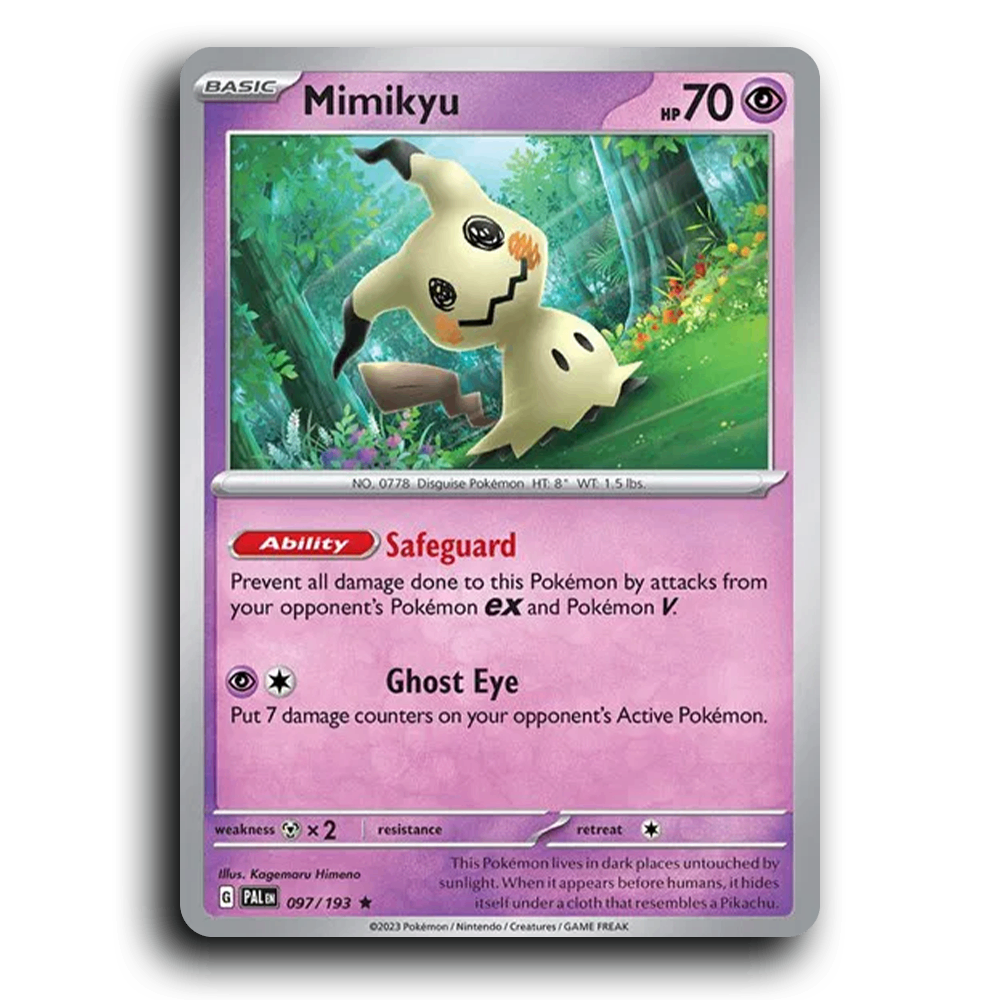 Mimikyu (097/193) [Paldea Evolved] Rare Pokemon Card TCG Near Mint NM