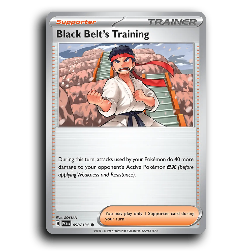 Black Belt's Training - 098/131 [Prismatic Evolutions]
