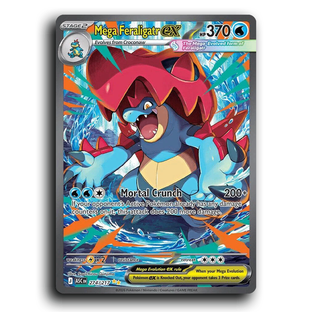 Mega Feraligatr ex - 274/217 [Ascended Heroes]