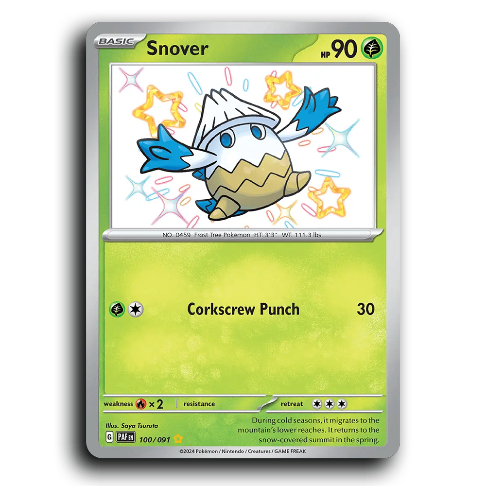 Snover (100/091) [Paldean Fates]