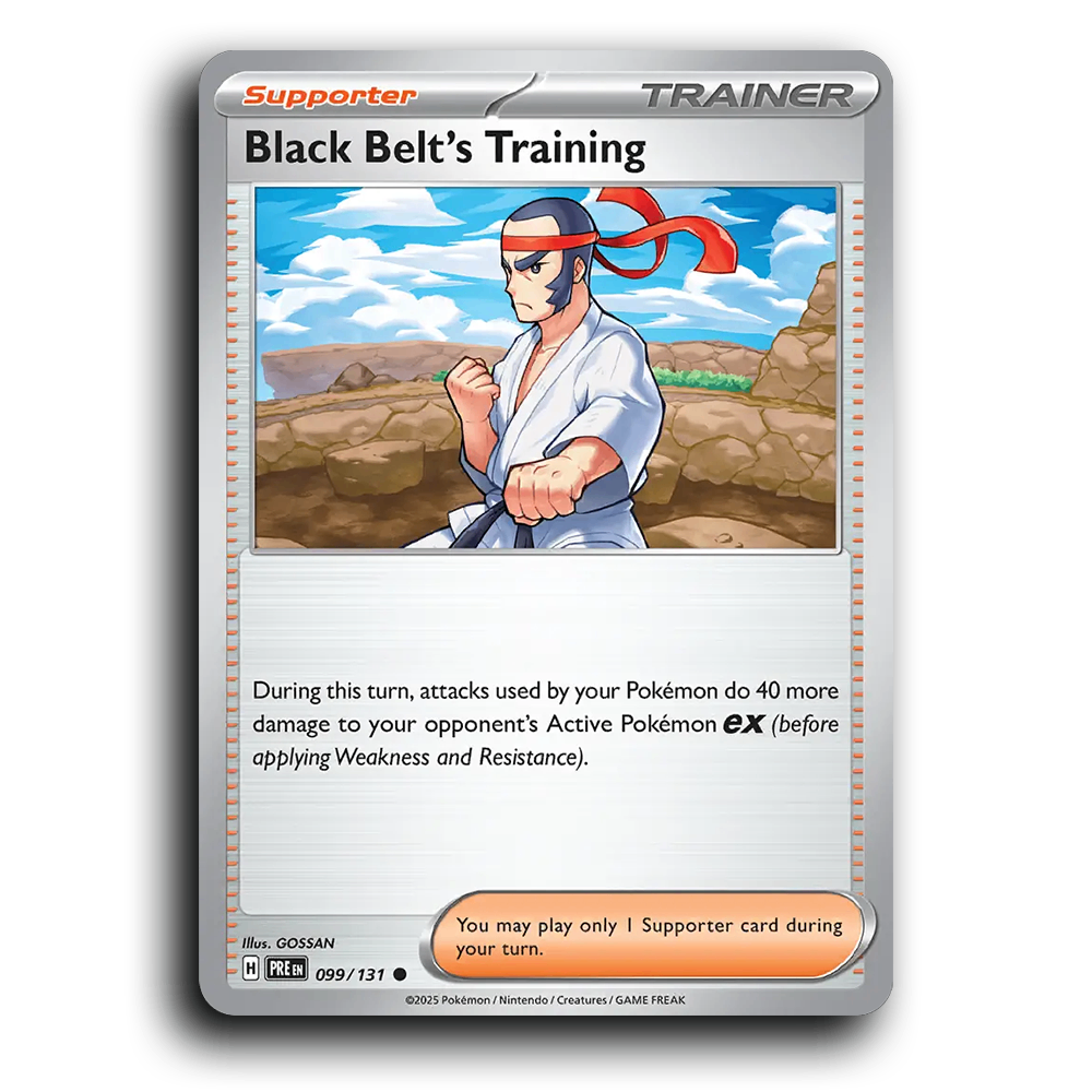 Black Belt's Training - 099/131 [Prismatic Evolutions]