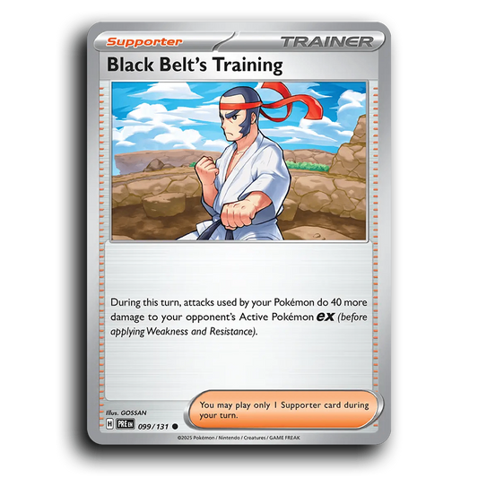 Black Belt's Training - 099/131 [Prismatic Evolutions]