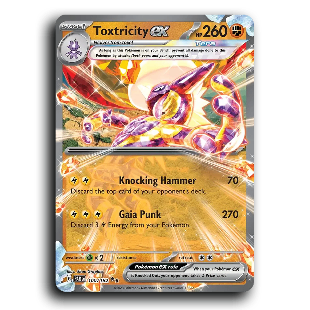 Toxtricity ex (100/182) [Paradox Rift]