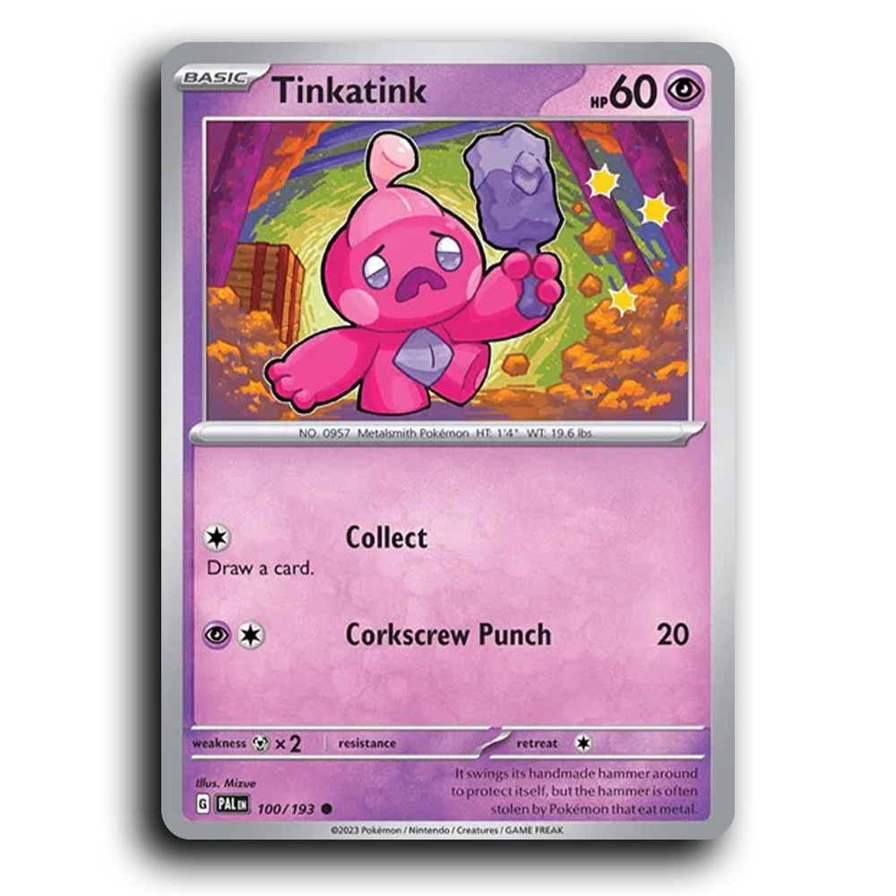 Tinkatink (100/193) [Paldea Evolved] Common Pokemon Card TCG Near Mint NM