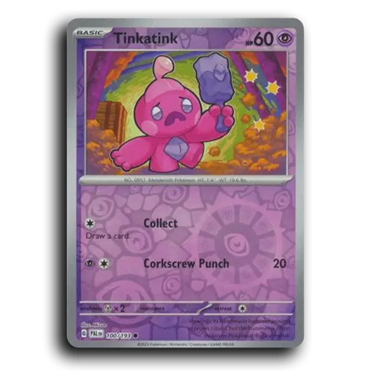 Tinkatink (100/193) [Paldea Evolved] Common Pokemon Card TCG Near Mint NM Reverse Holo
