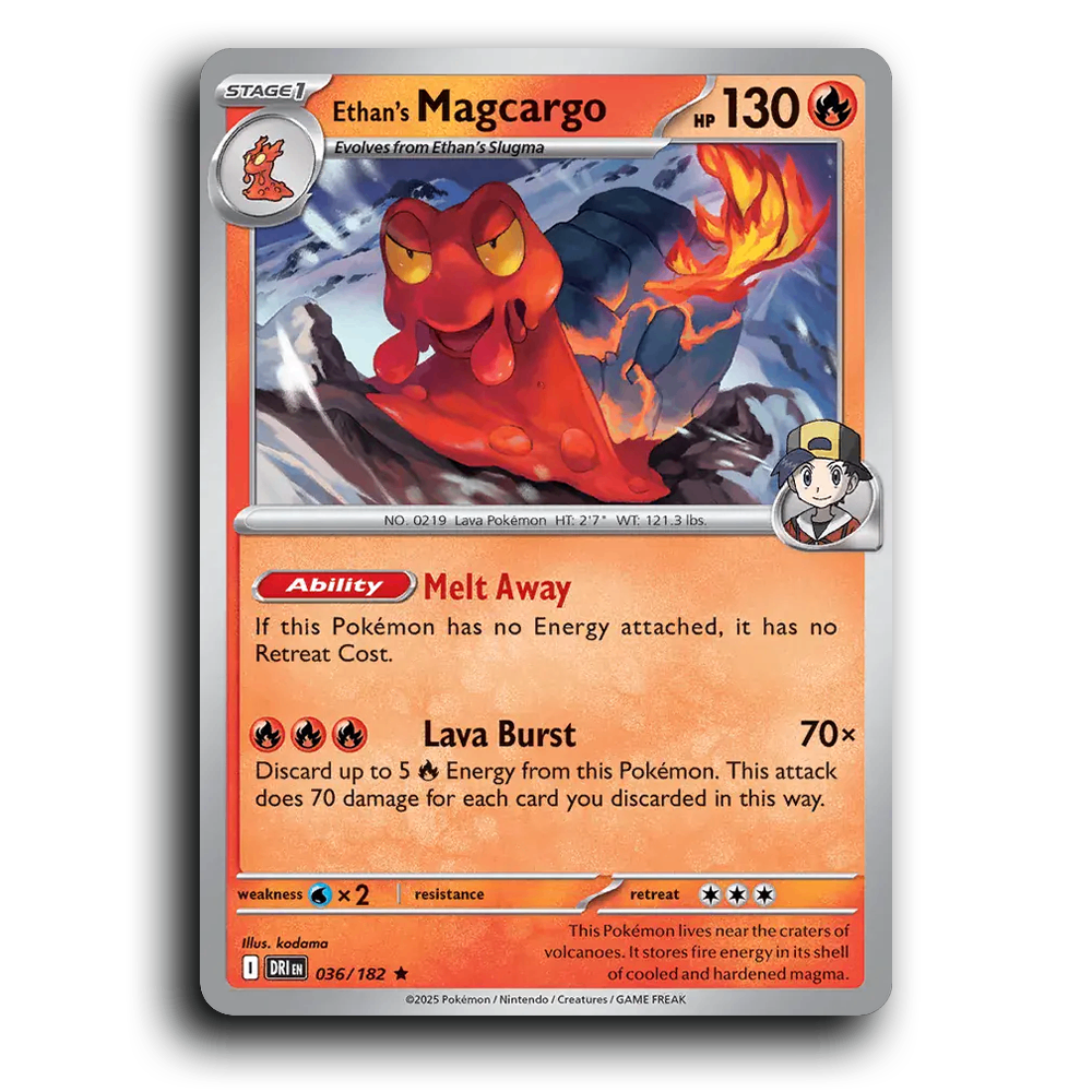 Ethan's Magcargo - 036/182 [Destined Rivals]