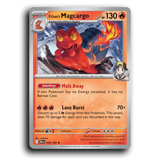 Ethan's Magcargo - 036/182 [Destined Rivals]