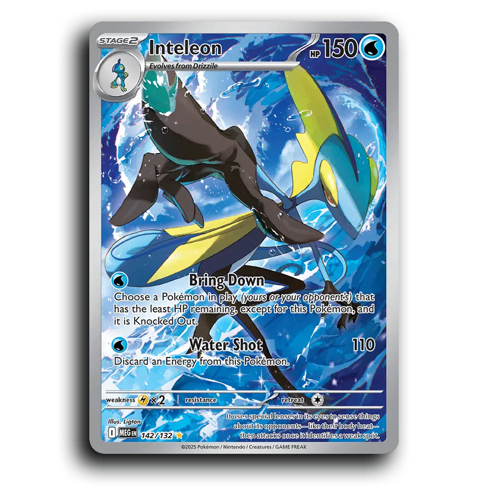 Inteleon - 142/132 [Mega Evolution]