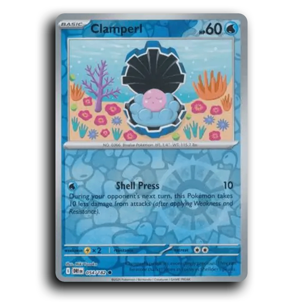 Clamperl (054/182) [Destined Rivals]