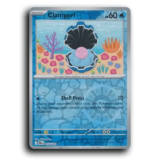 Clamperl (054/182) [Destined Rivals]