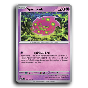Spiritomb 035/084 [ME05: Pitch Black]