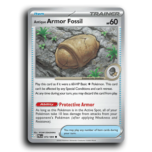 Antique Armor Fossil 072/084 [ME05: Pitch Black]