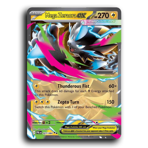Mega Zeraora ex - 027/084 [ME05: Pitch Black]